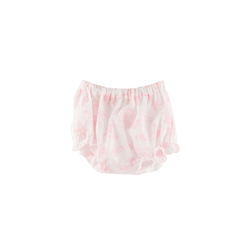 Pink Toile Bloomer