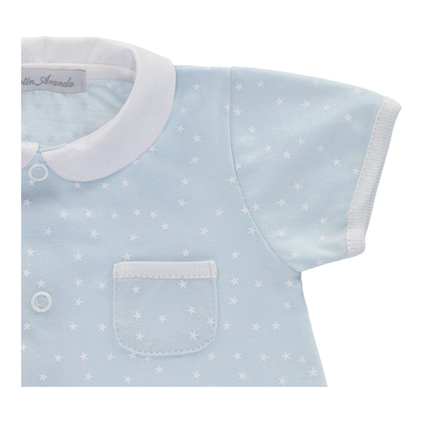 Blue star bubble
