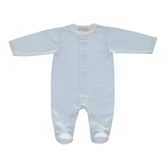 Footed Coverall Interlock Stars