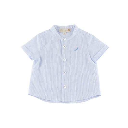 S/S Striped Button Down