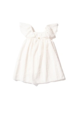 White sleeveless summer dress